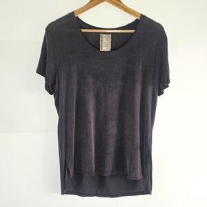 Anthropologie Dolan Left Coast  Cupro Scoop Neck Short Sleeves Tee Size S